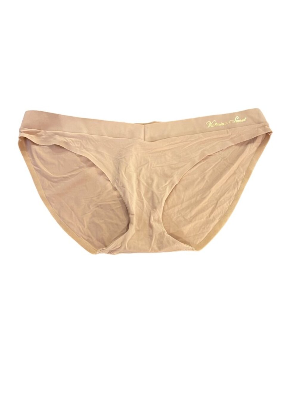 NWT Victorias Secret Nude Seamless Bikini Panty Womens Large L New